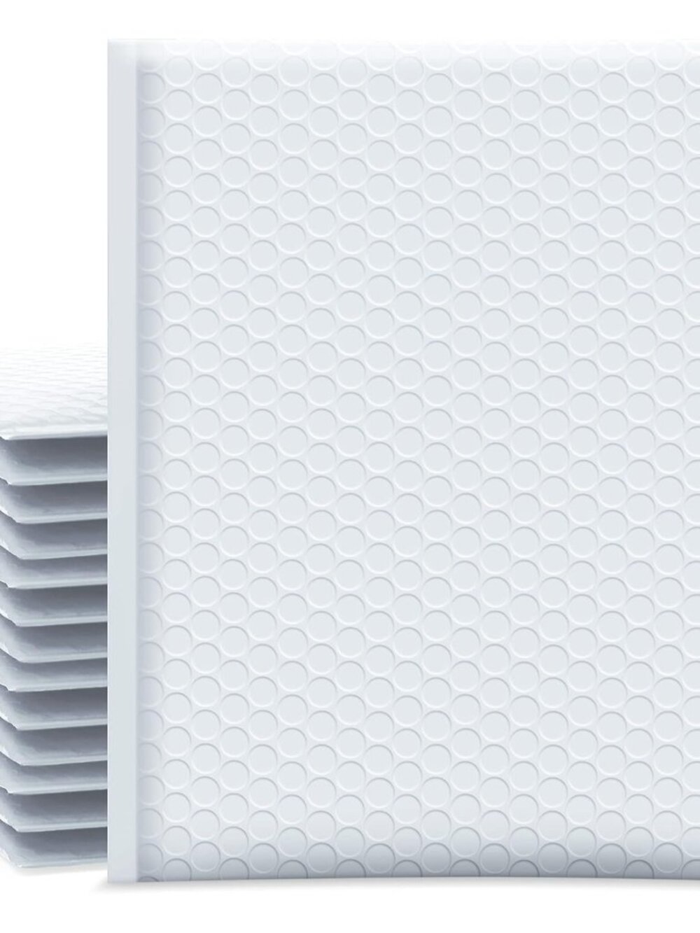 Bubble Mailers 7.25x12" 25 Pack Usable Size 7.25x11" White Padded